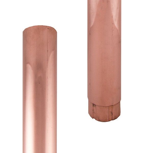 Lindab Copper Downpipe 2.5m 87mm