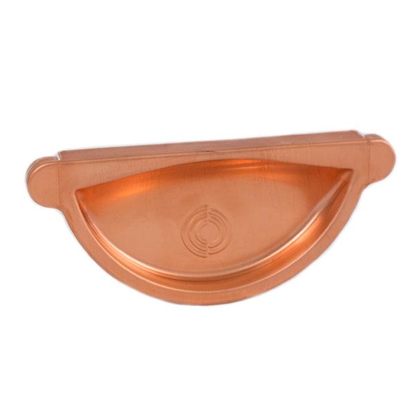 Lindab Copper Self-Locking Stop End 125mm