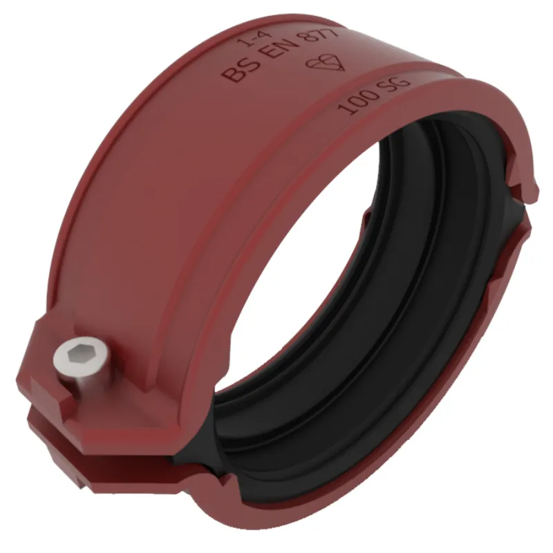100mm Cast Iron Ensign Soil 2 Piece Coupling