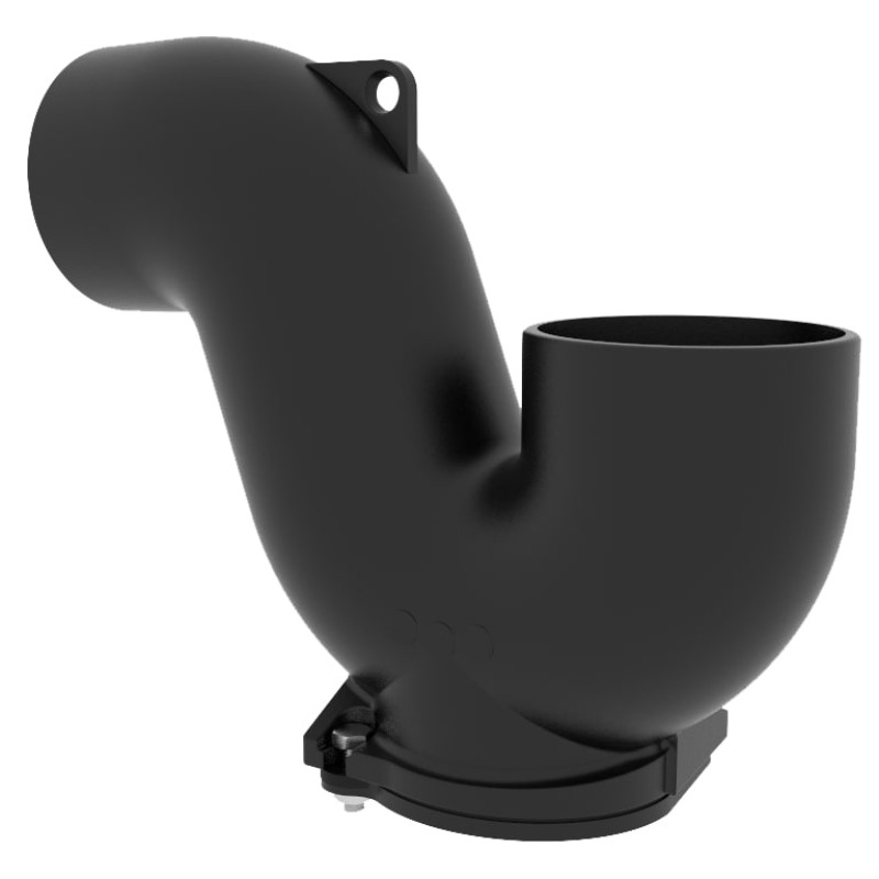 100mm Timesaver Cast Iron Soil Pipe P Trap With Heel Access