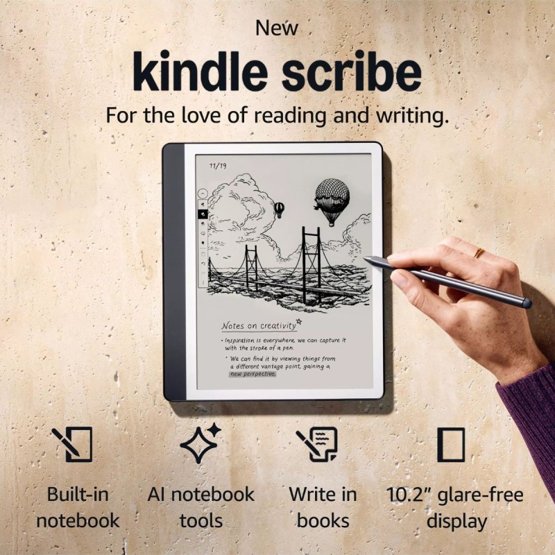 Amazon Kindle Scribe 10.2-inch 16GB 2024 with