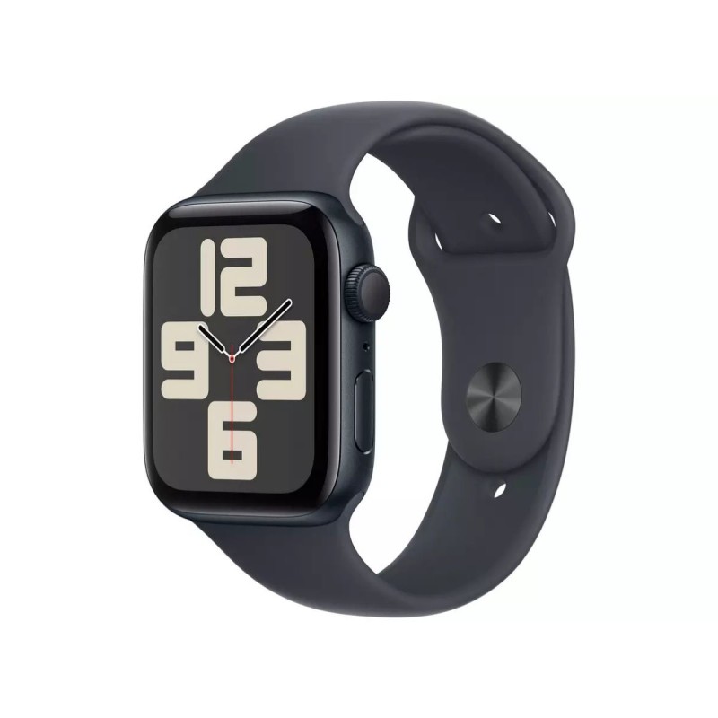 Apple Watch SE 2 Cellular 44mm Midnight Sport Band, M/L MXGM3