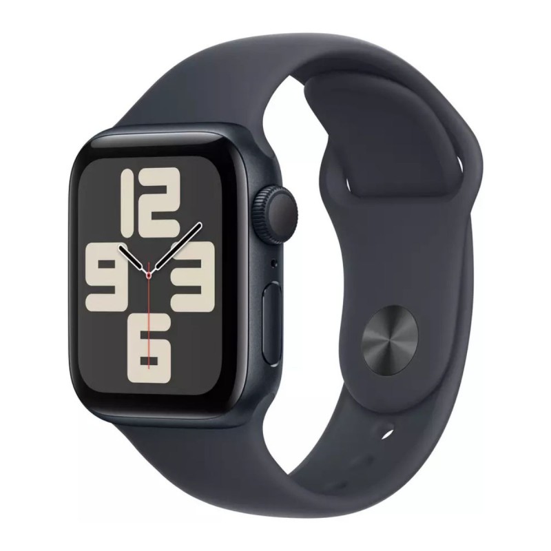 Apple Watch SE 2 GPS 40mm Midnight Aluminium Case with Midnight Sports Band, S/M