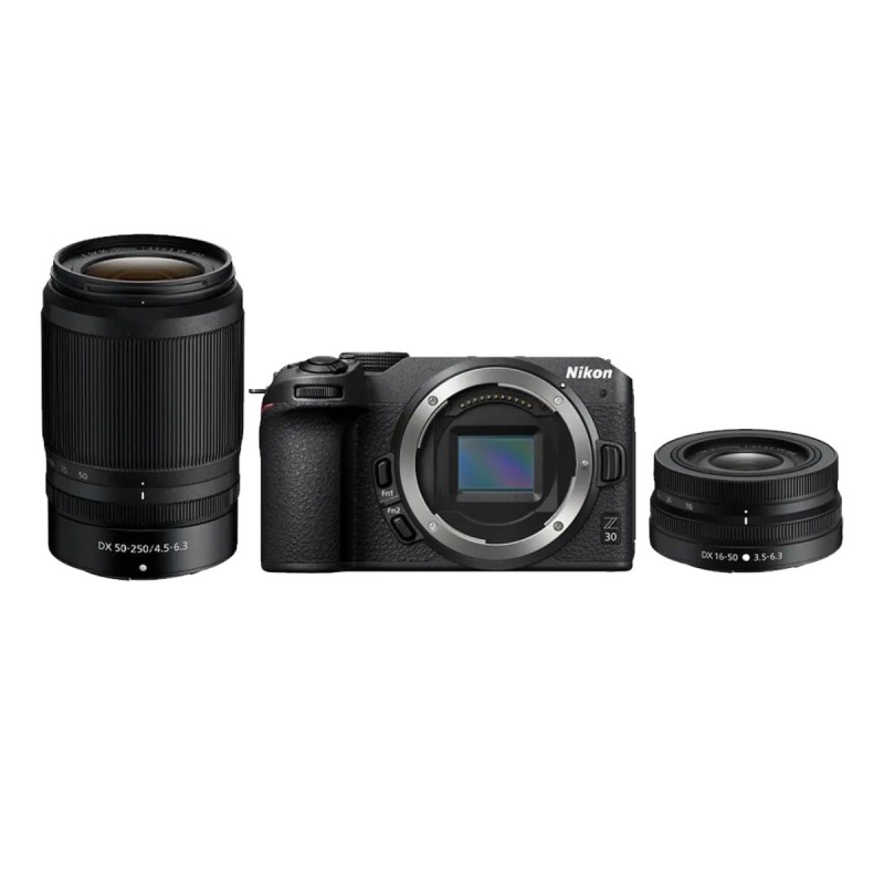nikon z30 mirrorless digital camera with 16-5