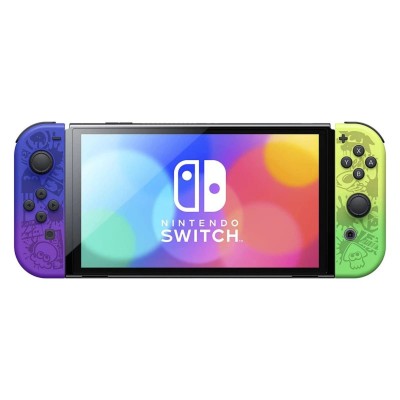 nintendo switch oled splatoon 3 special edition console