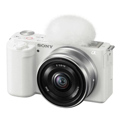 sony zv-e10 vlog camera with 16-50mm power zoom lens