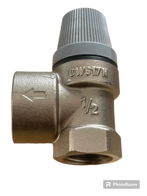 Intergas - Pressure relief valve (3bar) 844097 NEW AND ORIGINAL