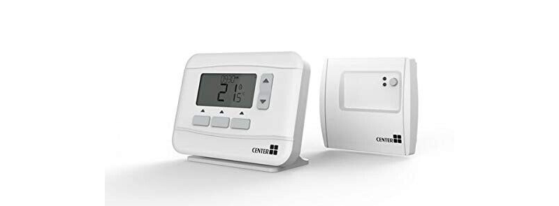 center rf wireless 7 day programmable room thermostat