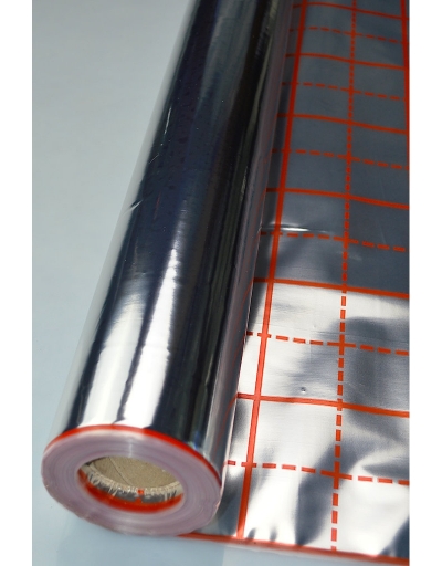 underfloor aluminium thermal insulation for underfloor heating 1mx50m