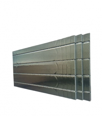 dry floor heating panel pack of 10 1200x600x20mm for 16 mm pipe with aluminum foil