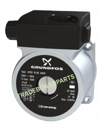 Original Grundfos Pump Compatible with Glowworm Part no 2000801830