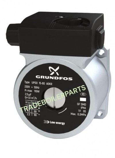 Grundfos UPS 15-50 15-60 Pump Head For Boilers OEM