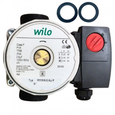 Central Heating Pump - Wilo RS25/6-3 KU 4521910 Domestic Circulating Pump 1