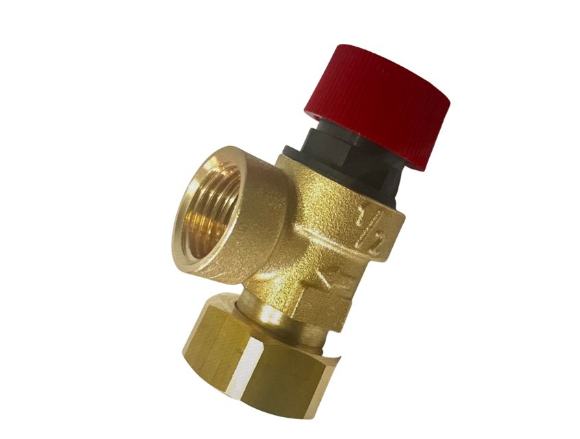 6 bar pressure relief valve 3/4 loose nut to 1/2 bsp,  hrp0186