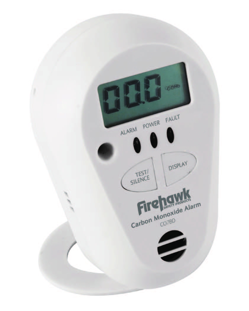 firehawk c07bd carbon monoxide alarm (lcd display), c07bd