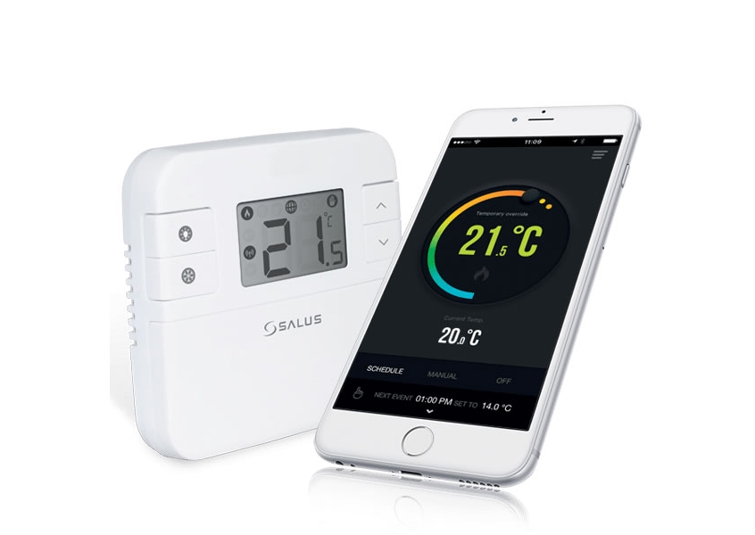 salus smartphone controled prog thermostat, rt310i