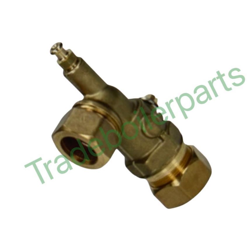 vaillant 014731 central heating service valve, cpl. new