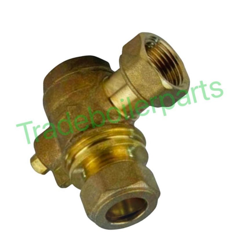  remeha 720543301 tap valve for 15 mm main cold water pipes
