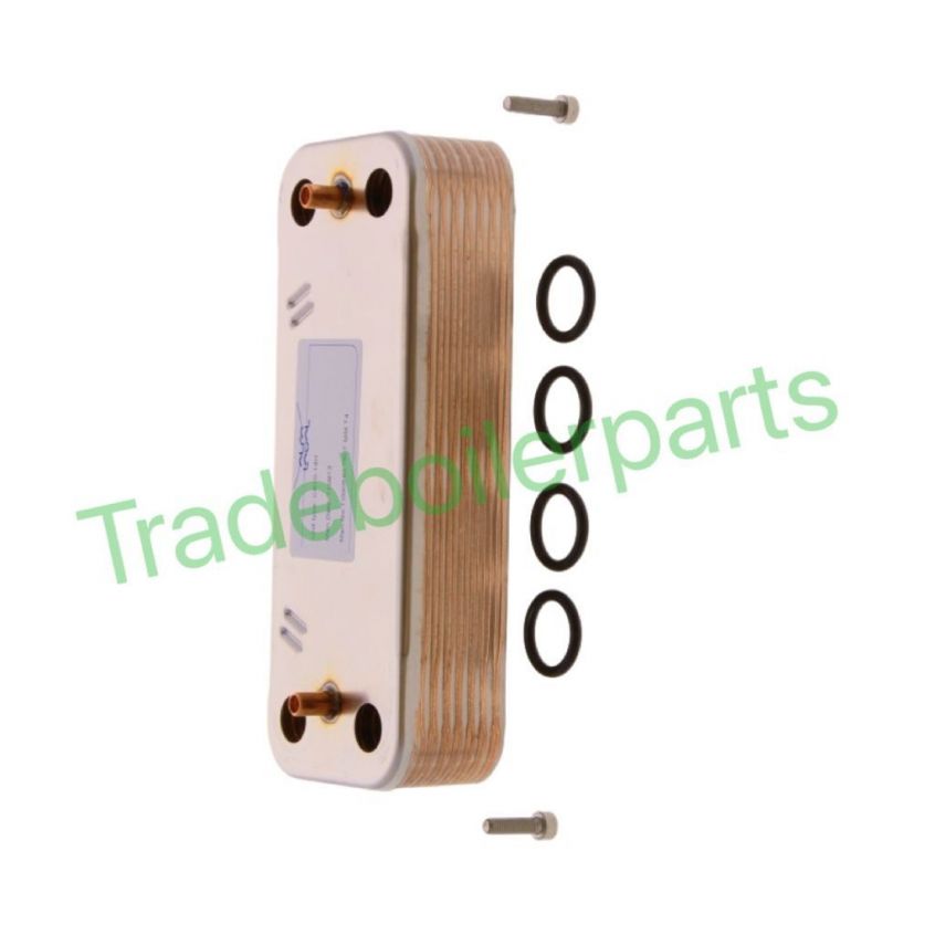 ideal 174821 plate heat exchanger kit he30 brand new