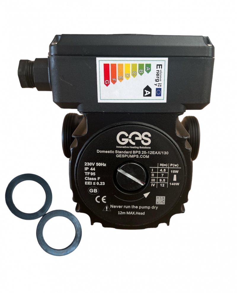 ges ups2 replaces 25-80/130 circulator pump 240v(replaces ups 25-55 and 25-80)