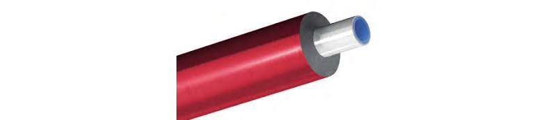 16mm  100mm pre insulation mlcp red