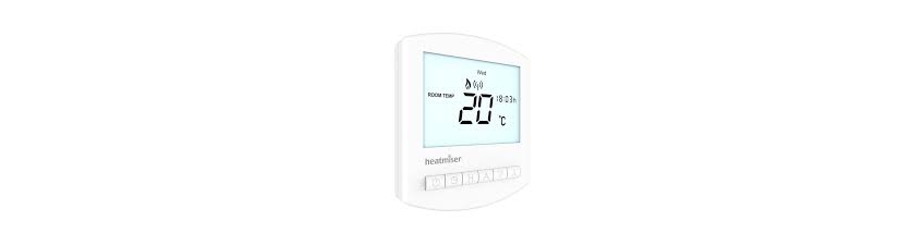heatmiser slimline rf (v2) wireless programmable thermostat