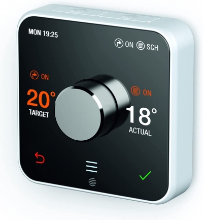 hive thermostat for heating and hot water control (conventional boilers) with hive hub