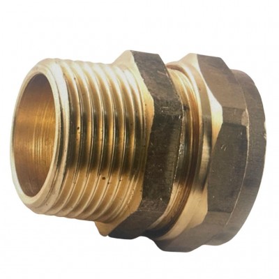 Brass Male Connector 3/4