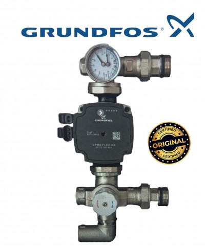 GRUNDFOS Underfloor Heating Manifold Pump Control Pack Blending Valve ARated UFH